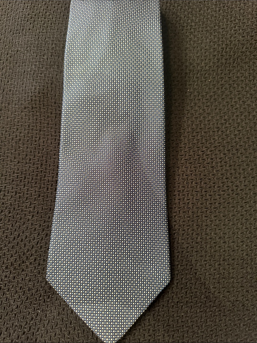 Brooks Brothers Classic Men's Blue Microdot Tie